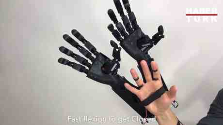 Kolunuza iki el daha ekleyen robotik sistem