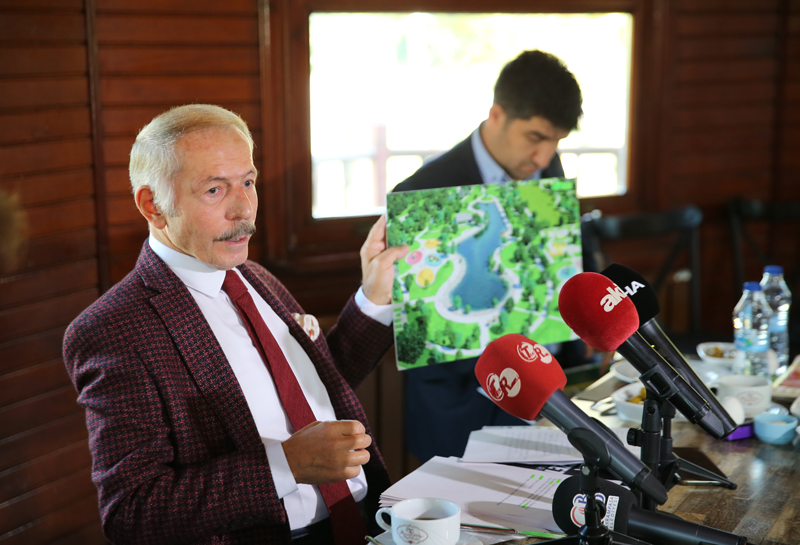 BAŞKAN ATİLA AYDINER GAZETECİLERİ AĞIRLADI