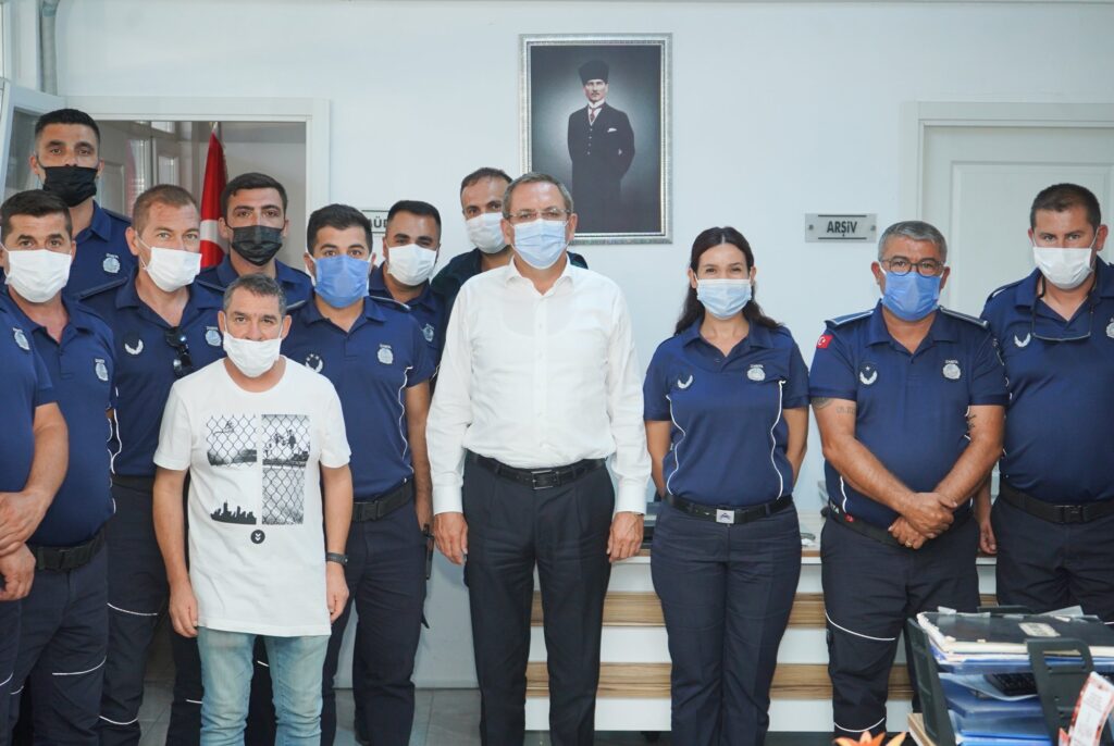 MESUT ERGİN’DEN ZABITAYA KUTLAMA