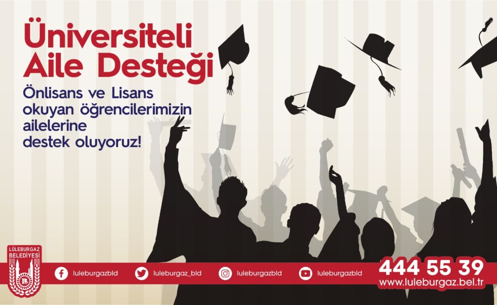 LÜLEBURGAZ’DA ÜNİVERSİTEDE ÇOCUĞU OKUYAN AİLELERE DESTEK