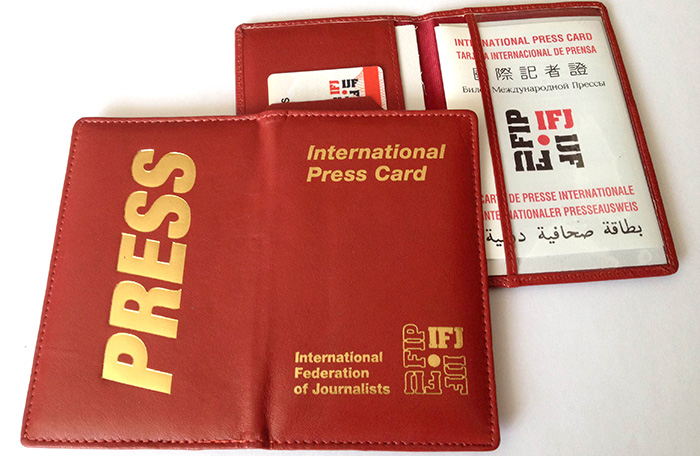 Yurt dışında serbest gazetecilik yapanlara da basın kartı verilecek