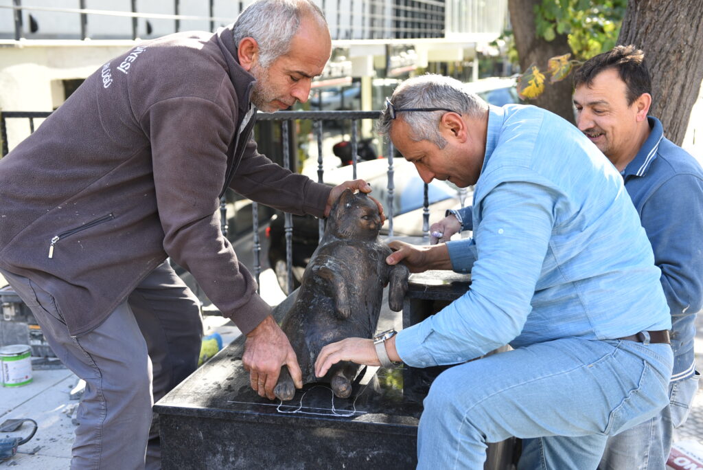 KADIKÖY’ÜN KEDİSİ TOMBİLİ YUVASINA DÖNDÜ
