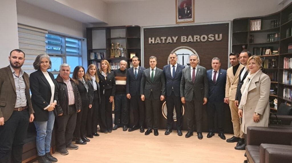 CHP PARTİ SÖZCÜSÜ DENİZ YÜCEL’DEN HATAY’A ZİYARET